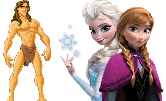 Vous ne devinerez jamais quel est le lien
incroyable entre Elsa, Anna et Tarzan ! Stupéfiant !