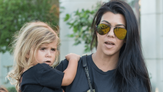 Résultat de recherche d'images pour "PHOTO – Kim Kardashian : le piercing de sa nièce de 4 ans fait scandale"
