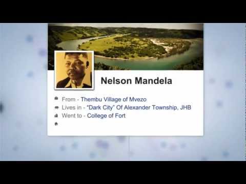 La Timeline Facebook de Nelson Mandela