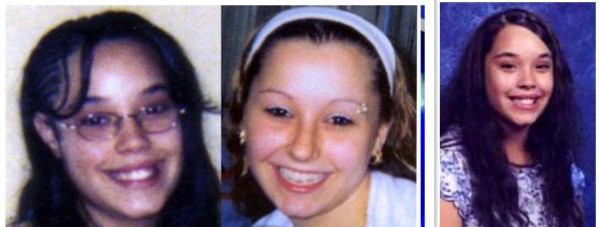 Michelle Knight (à gauche), Amanda Berry (au centre), Gina DeJesus (à droite) au moment de leur disparition il y a 10 ans