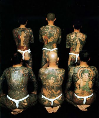 Yakuza-tatoos