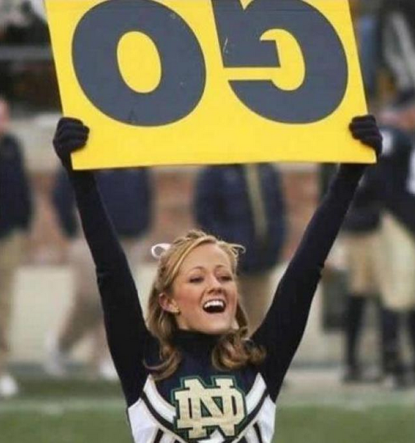 blonde cheerleader fail