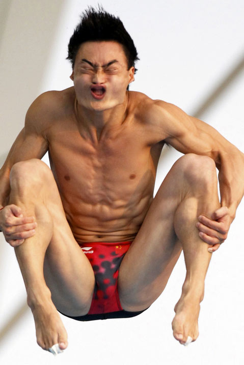 funny-diver-face