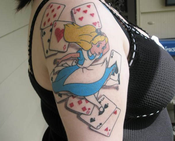 Disney-Alice-in-Wonderland-Cards-tattoo