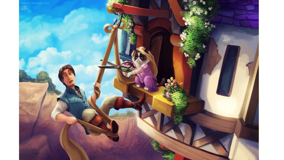 Grumpy-Cat-Tangled