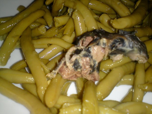 souris dans haricots