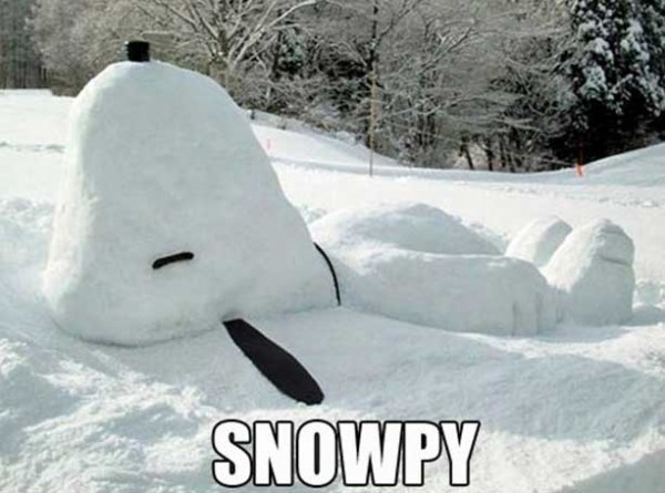 snow-snoopy