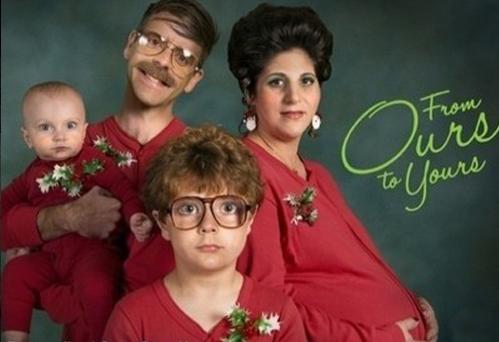 weird christmas family gallery