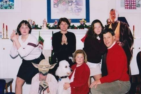 weird christmas star wars