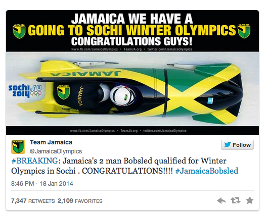Rasta Rocket le retour : l'équipe de Jamaïque de bobsleigh qualifiée ...