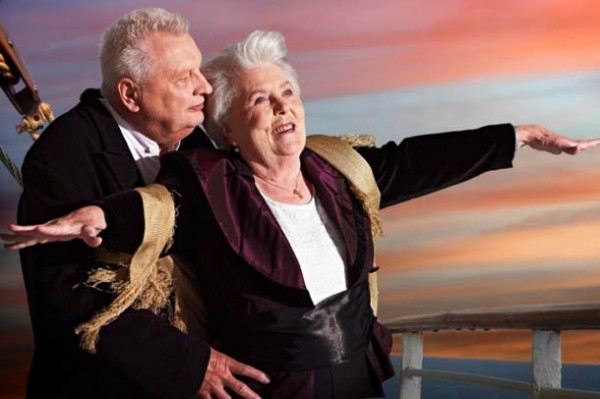 Titanic,  Ema Rütt, 86 ans et Alfred Kelbch, 81 ans.