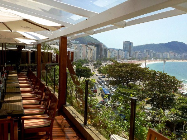 Les quatre restaurants du luxueux hôtel Sofitel  est à Rio de Janeiro Copacabana.