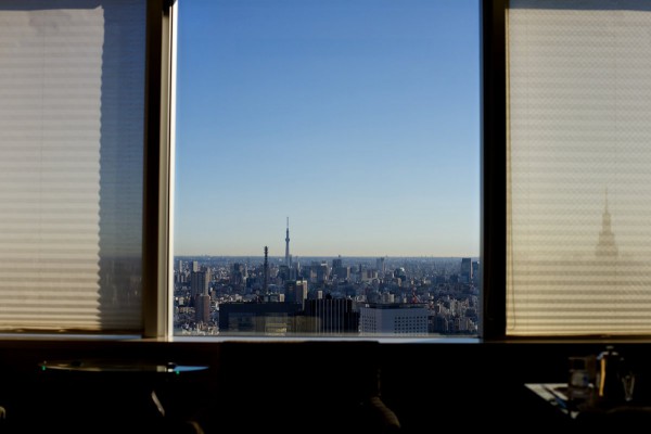 Si cette vue depuis l'hôtel de Tokyo vous paraît familière, c'est que vous avez dû regarder Lost in Translation...