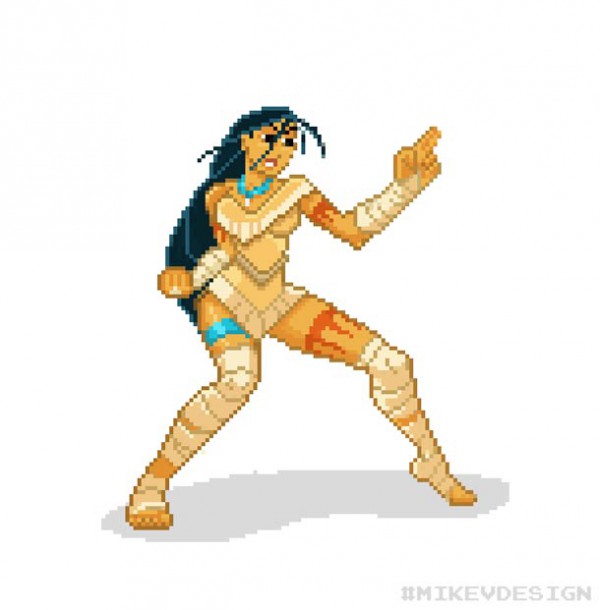 mike v pixel art