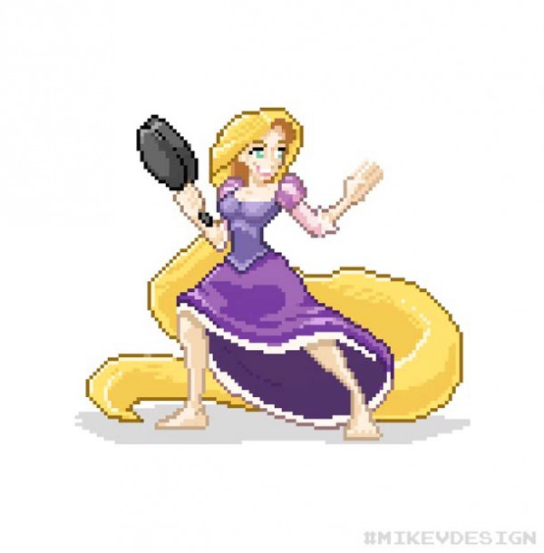 mike v pixel art