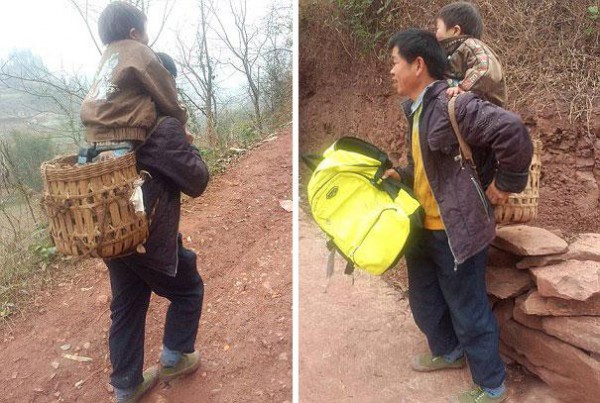 devoted-father-carries-son-18-miles-to-school-2