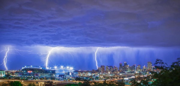 Lightning Storm over Denver