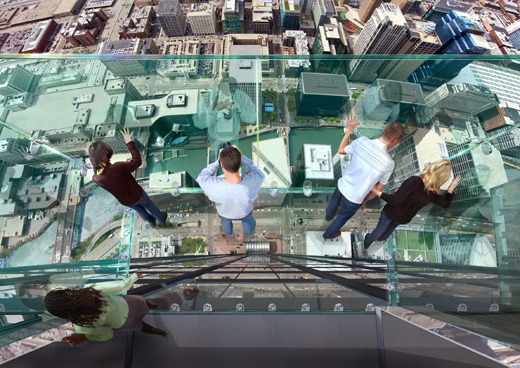 Heart-stopping new attraction at Sears Tower