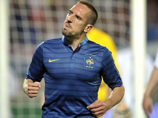 Maillot France Domicile 2014 Ribéry - Coupe Du Monde, Taille M