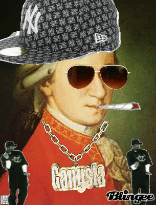 mozart gangsta