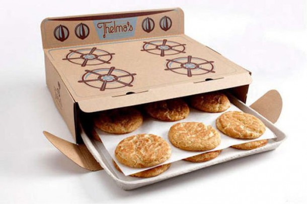 Un emballage de biscuits