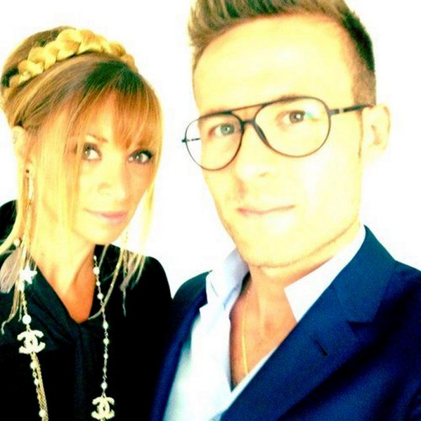 Yohan Cabaye et sa femme, Chloé Cabaye