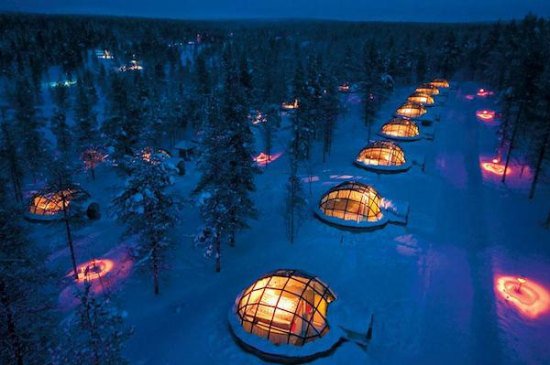 Hôtel Kakslauttanen, Finlande