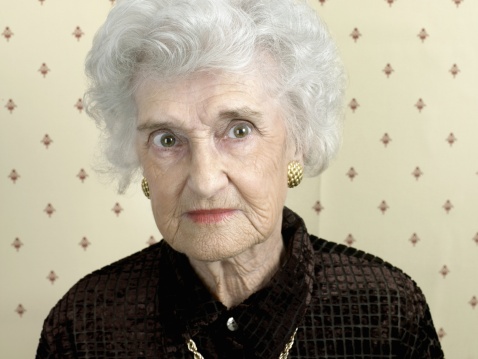 Portrait of a senior woman