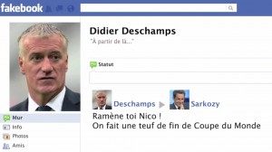 Coupe du Monde sur facebook