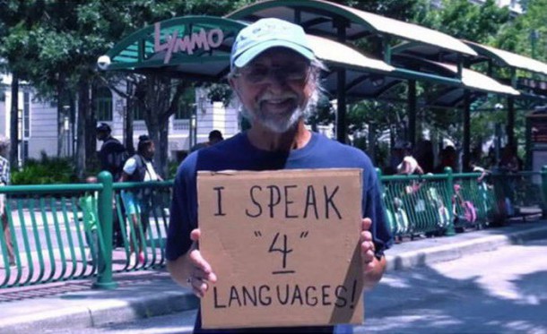 Je parle 4 langues