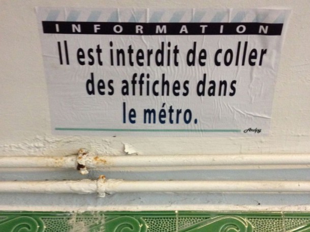 Parodies de messages de la RATP