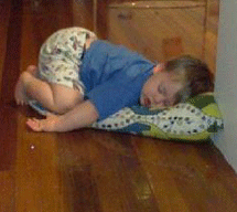 Conor-sleeping-anywhere