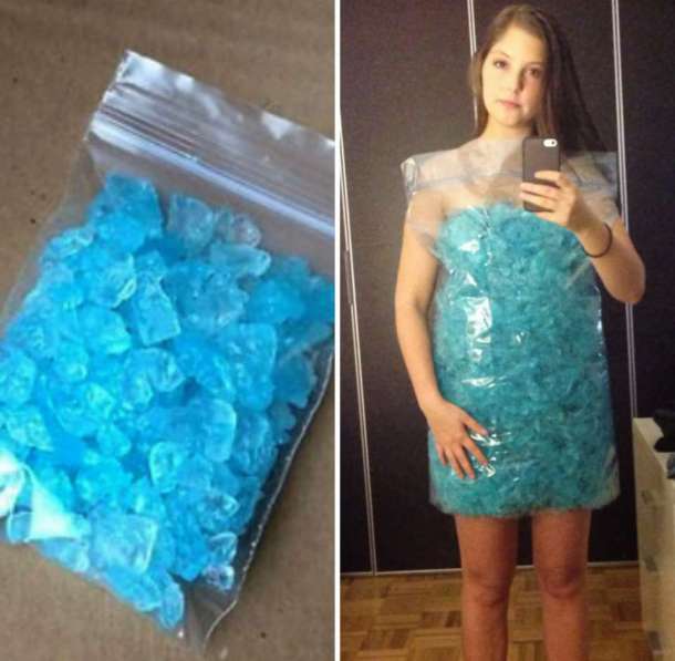 Breaking Bad blue meth costume