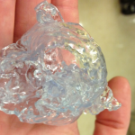 Impression 3D d'un coeur de bébé