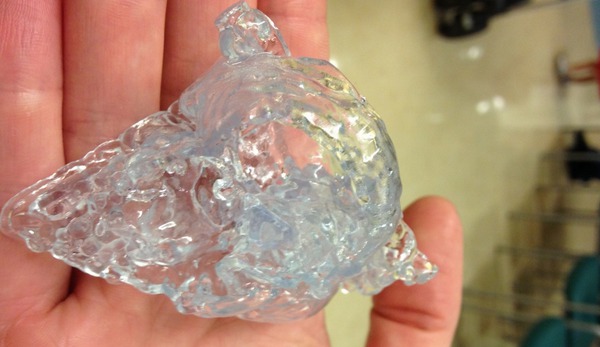 Impression 3D d'un coeur de bébé