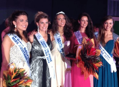 Malaurie Eugènie est Miss Aquitaine 2014
