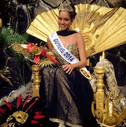 Valéria Coelho Maciel est Miss Guyane