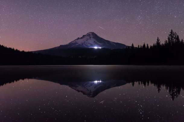 Magnifique paysage naturel à Mount Hood National Forest, Oregon.