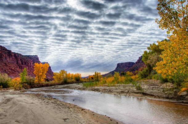 Paria River near Kane, Utah