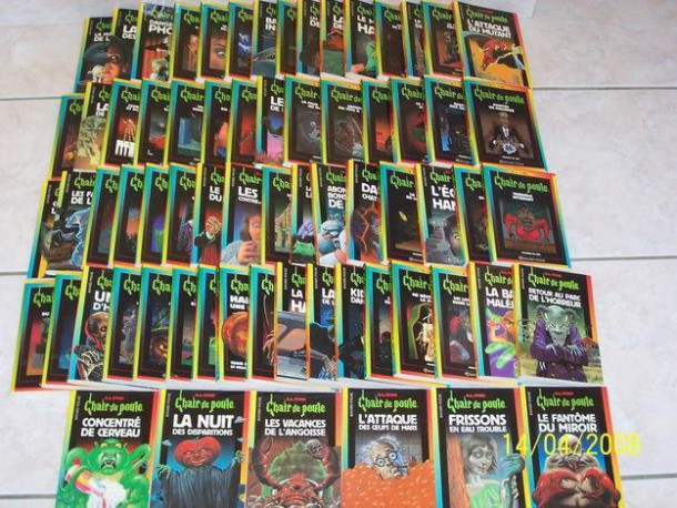 Les livres Chair de Poule, la collection que tout le monde voulait