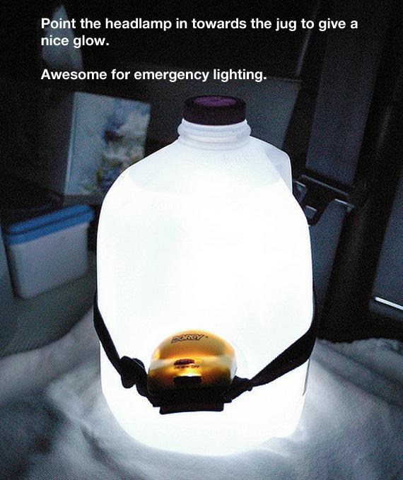 Créer une lampe pas chère avec un bidon vide