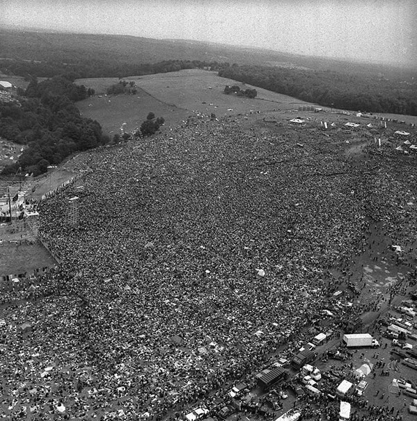 Première édition de Woodstock, 1969