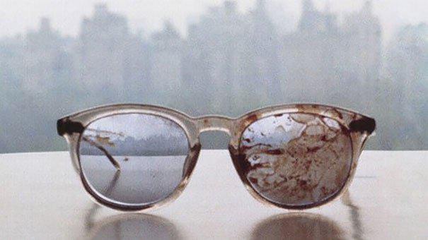 Lunettes de John Lenon après son assassinat, 1980