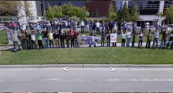 Une (re)demande en mariage originale !