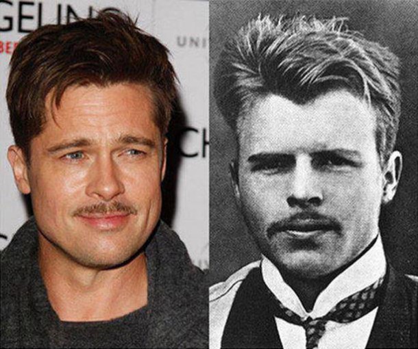 Brad Pitt / Hermann Rorschach, en 1910