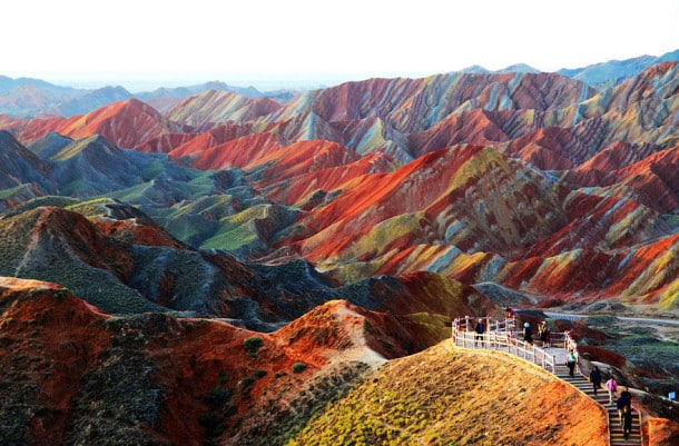 Zhangye Danxia Landform In Gansu - Chine 