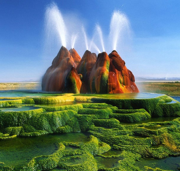 Fly Geyser - Nevada - USA