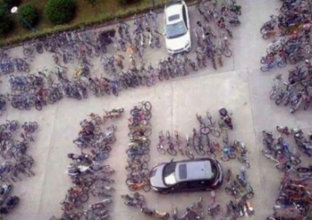 Les parkings made in China