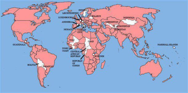 6. Tous les pays que les britanniques ont déjà envahit ! 