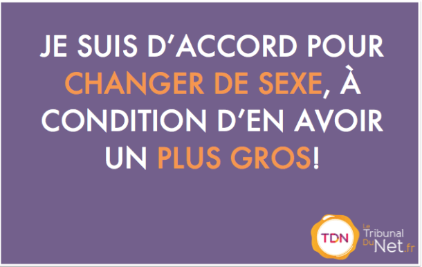 CHANGER DE SEXE